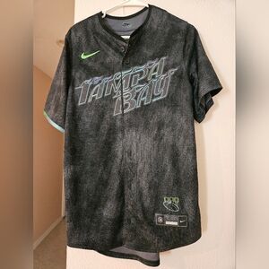 Nike Tampa Bay Rays Charcoal Jersey
